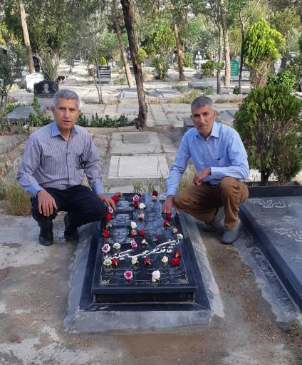 عکس مزار فرضی قلنج سعید وطنی مرنی