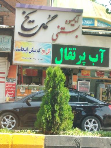 عکس آب میوه بستنی گل یخ