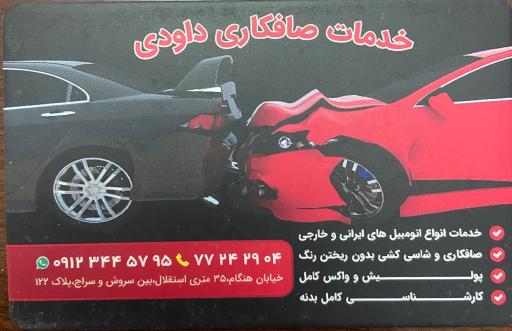 عکس صافکاری داودی