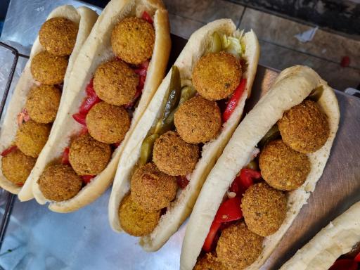 عکس پیتزا ساندویچ بابا قدرت 