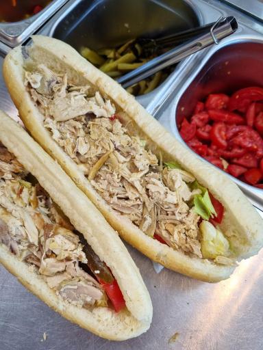 عکس پیتزا ساندویچ بابا قدرت 