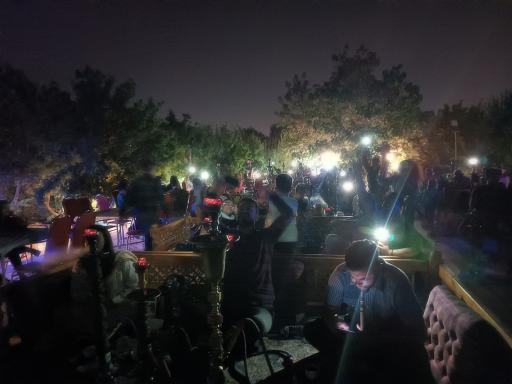 عکس باغچه رستوران بهشت گمشده 