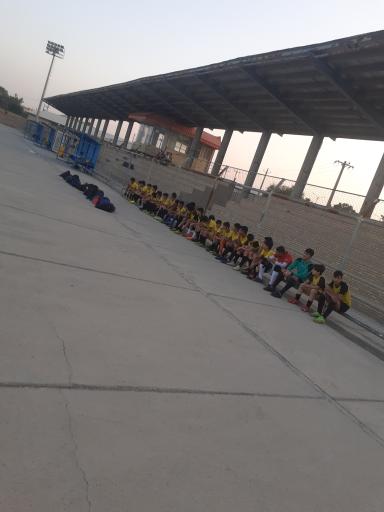 عکس زمین چمن ورزشگاه شهید بشارت 