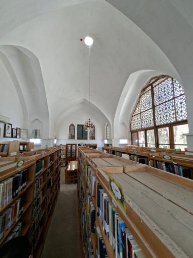 عکس کتابخانه باغ فین
