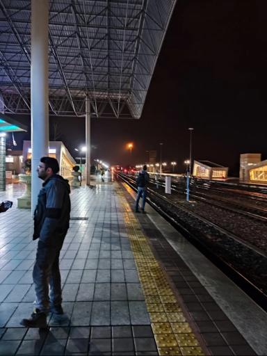 عکس ایستگاه راه آهن نیشابور