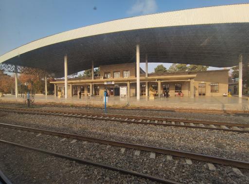 عکس ایستگاه راه آهن نیشابور