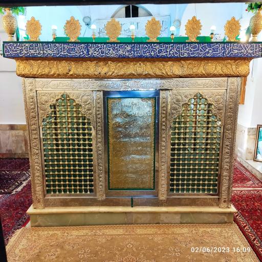 عکس حرم مطهر عبیدالله ابن علی صالح  بقعه چهل دختران