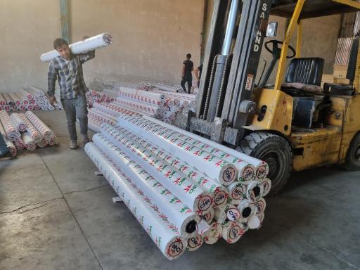 عکس انبار بنر تجارت نوین