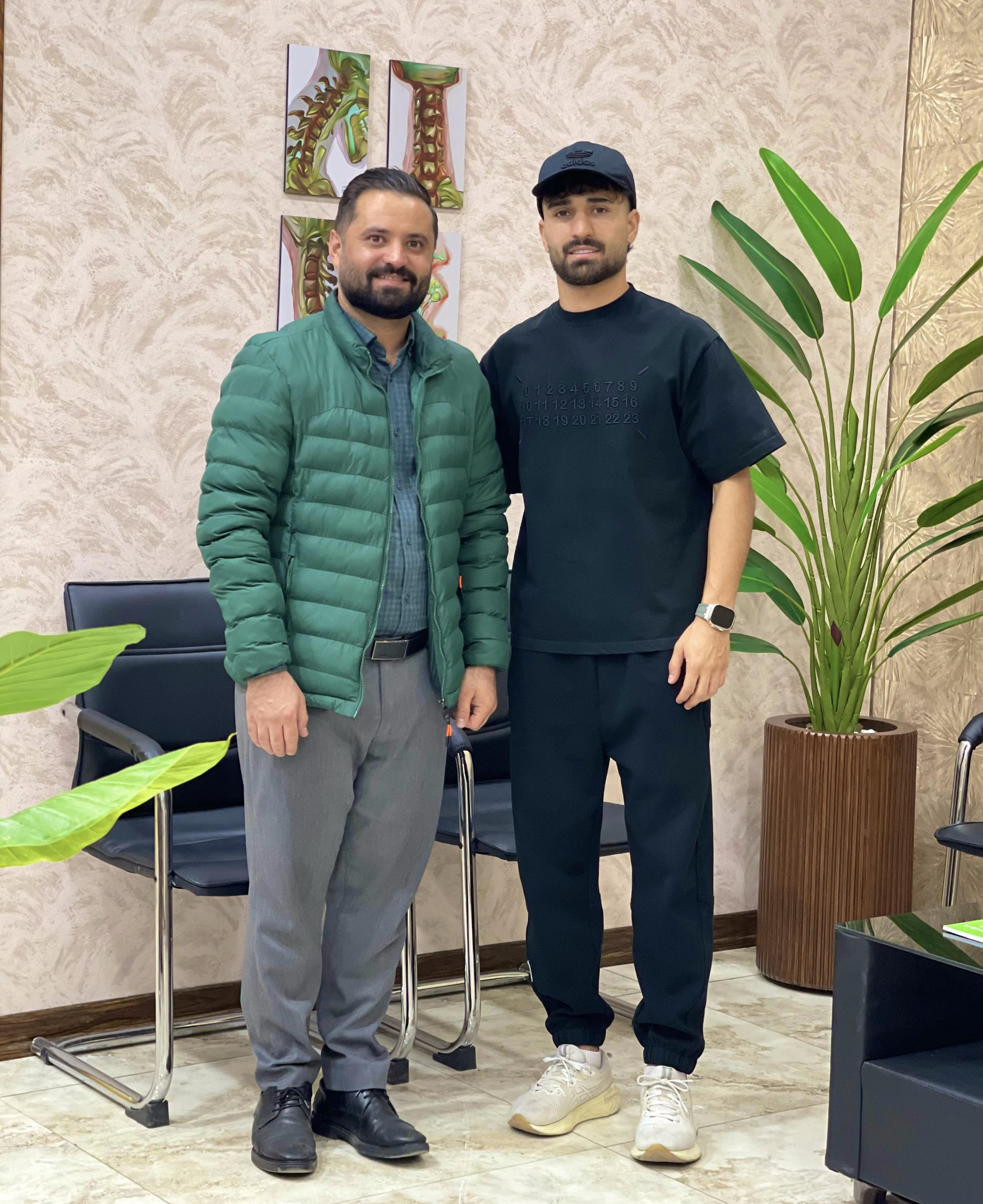 عکس فیزیوتراپی رادین مهر