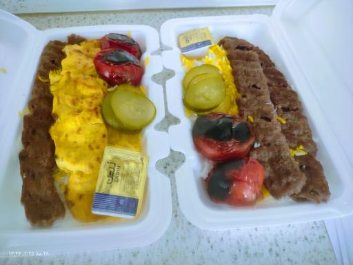 عکس فست فود و غذای ایرانی احسان