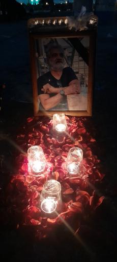 عکس مزار جواد رفیعی