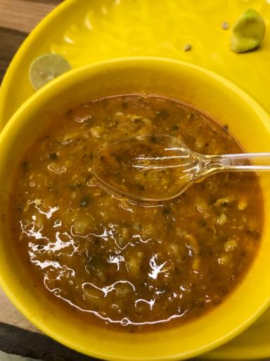 عکس آش و حلیم کولاژین گیشا