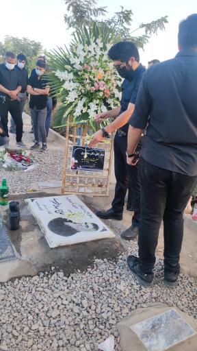 عکس مزار حاج اسدالله منصوری