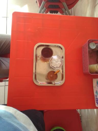 عکس حلیم و عدسی دارچین