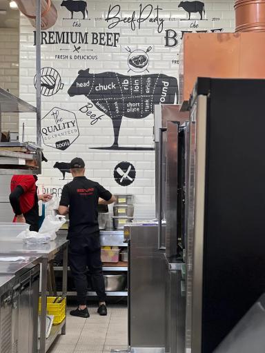 عکس رستوران بیف لاین 