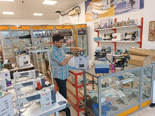 عکس فروشگاه و تعمیرات چرخ خیاطی محسن 