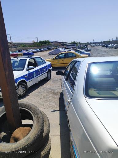 عکس پارکینگ مرکزی ملارد نیروانتظامی