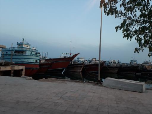 عکس اسکله بندر لنگه 