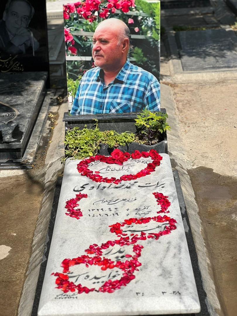 عکس مزار برات محمد خدادادی