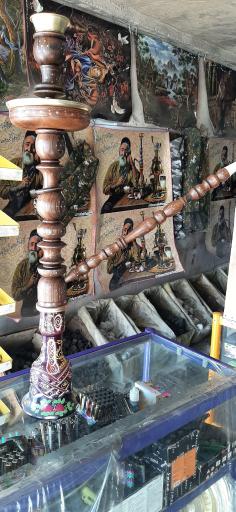 عکس ذغال و تنباکوی عمو حسن