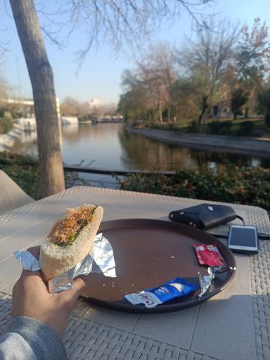 عکس غذای سنتی پل چوبی