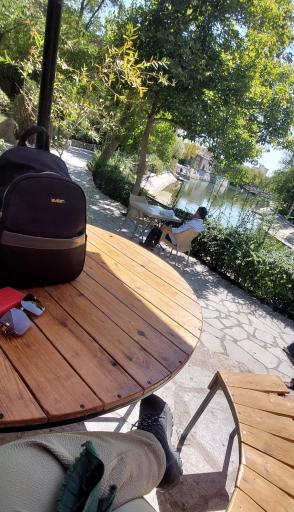 عکس غذای سنتی پل چوبی