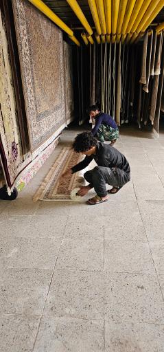 عکس قالیشویی نگین یزد