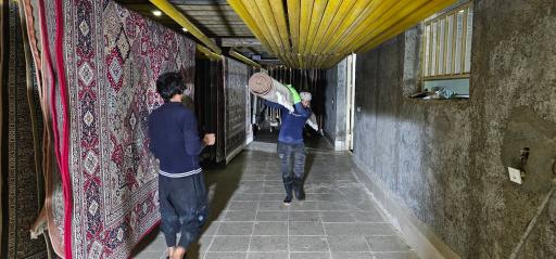 عکس قالیشویی نگین یزد