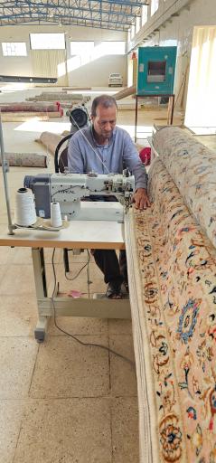 عکس قالیشویی نگین یزد