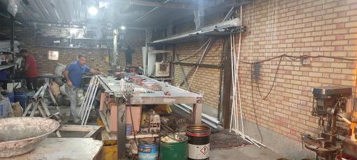 عکس کارگاه تولیدی صنعت‌ سایبان