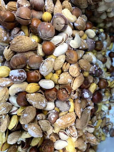 عکس آجیل خشکبار ناخونک