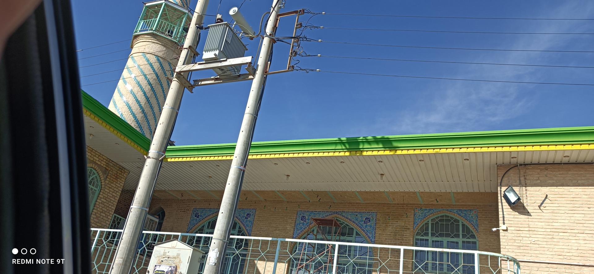 عکس مسجد بزرگ امام حسین (ع) گوگد