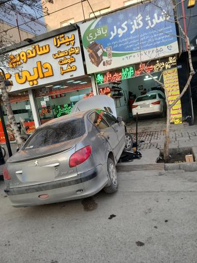 عکس شارژگاز کولر باقری 