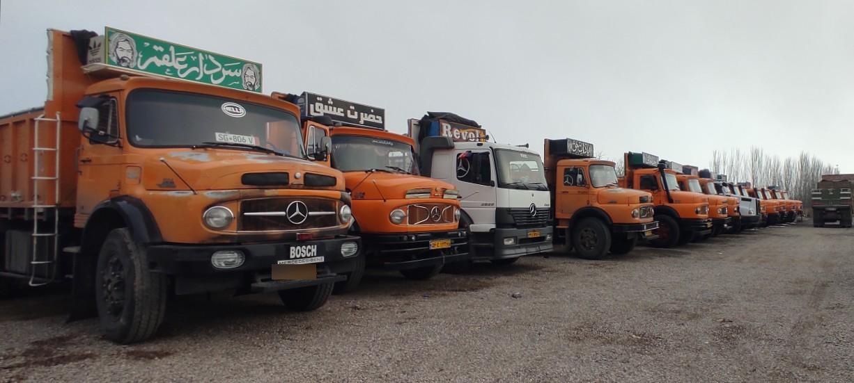 عکس تجارت کامیون استا قنبر