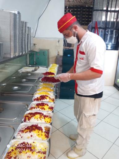 عکس تهیه غذای شرکتی کترینگ پارسی آنیسا