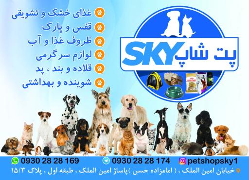 عکس پت شاپ  sky