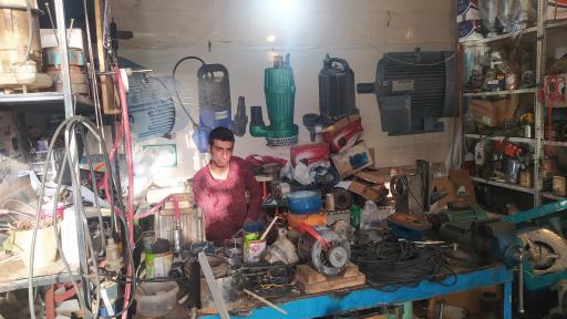 عکس سیم پیچی قاسمی 