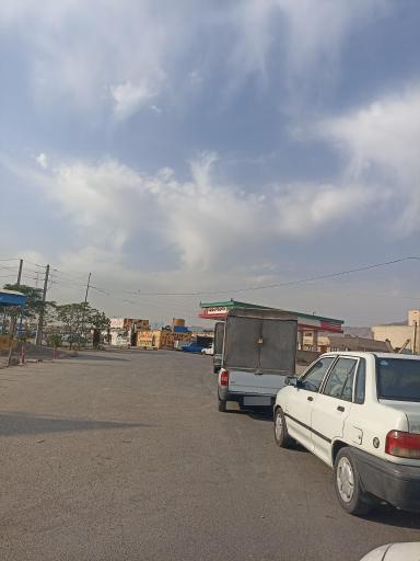 عکس پمپ گاز CNG پرچم