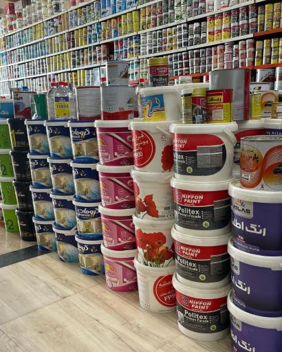 عکس رنگ و نقاشی ساختمان مهدی موزونی 