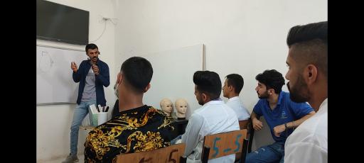 عکس آموزشگاه آرایشگری و پیرایش مردانه اُکسین