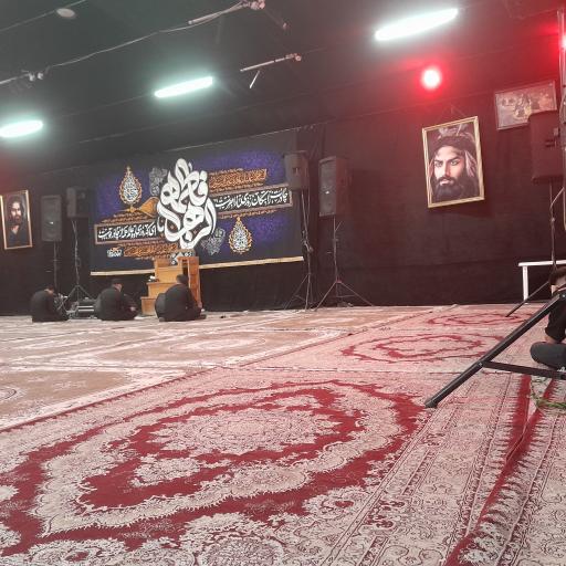 عکس هیئت علمدار حسین خميني 