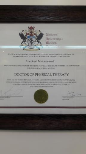 عکس فیزیوتراپی دکتر ابیانه