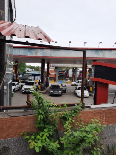 عکس جایگاه دو منظوره بنزین و سی ان جی