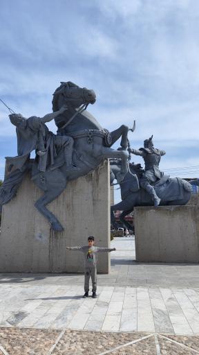 عکس یادمان نبرد رستم و اسفندیار