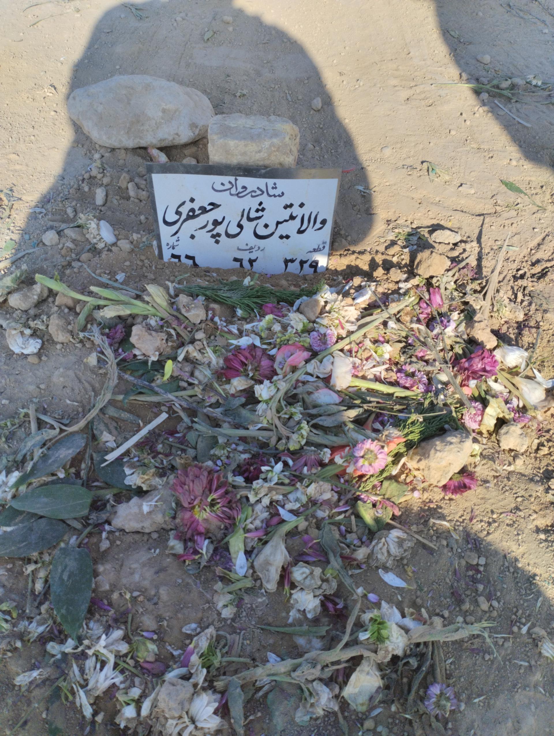 عکس مزار والانتین شالی پور جعفری