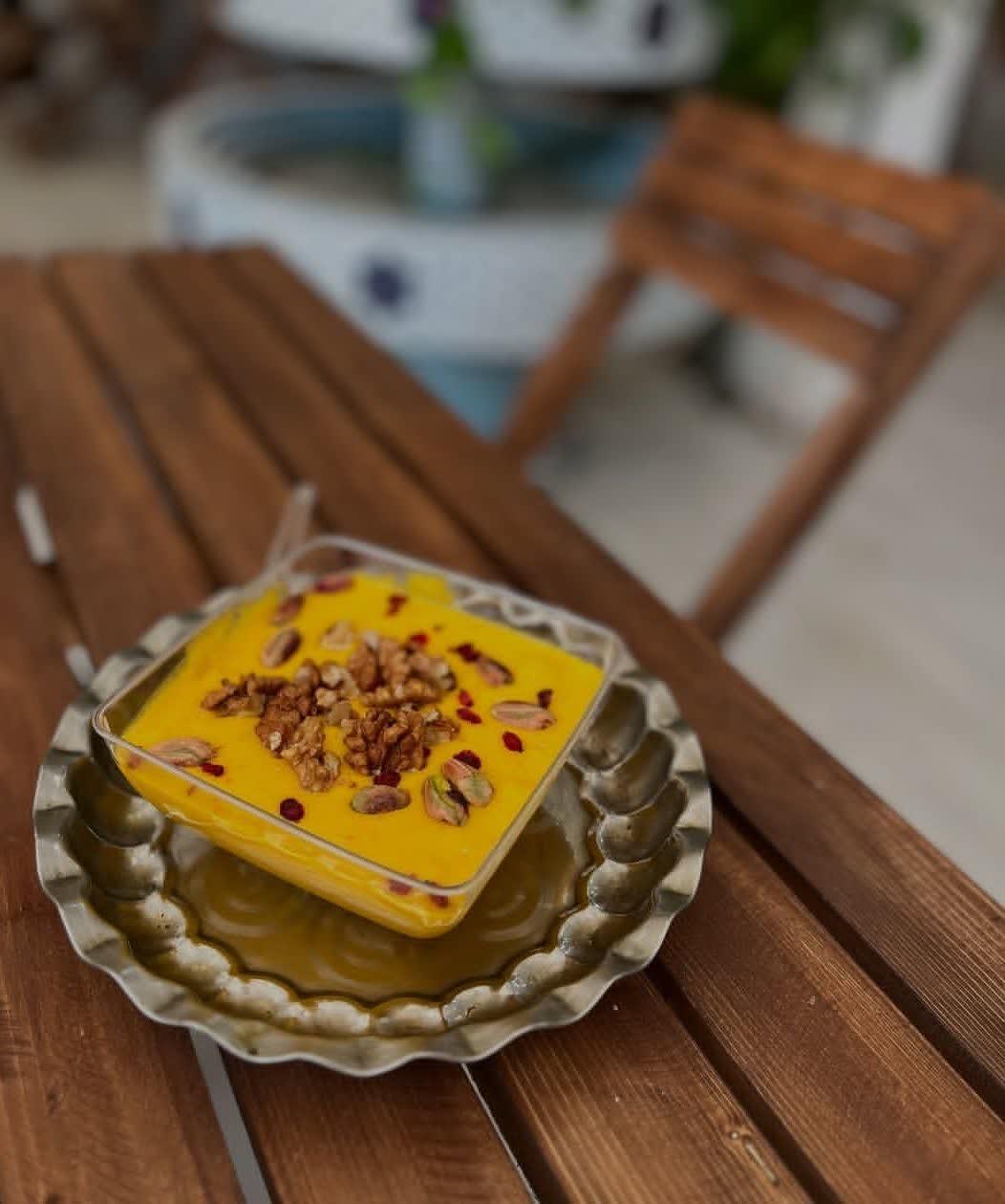 عکس خورشت ماست درخشان