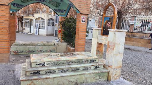 عکس مزار سردار شهید حسین محمدی