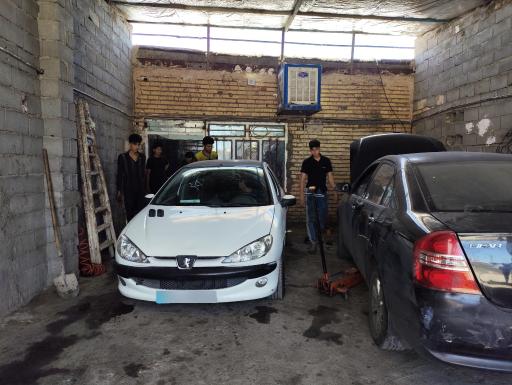 عکس جلوبندی و هیدرولیک امید