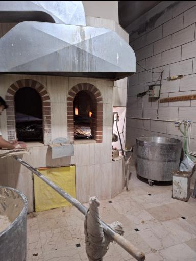 عکس نانوایی سنگکی