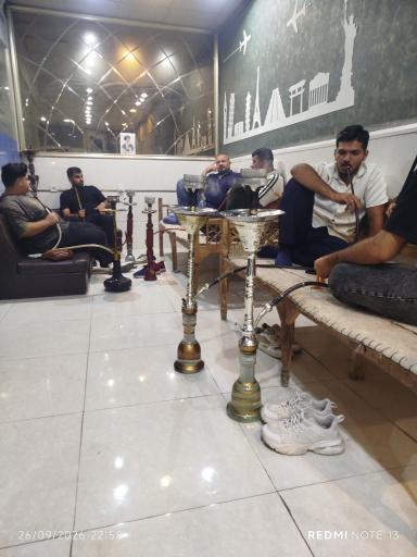 عکس چایخانه قلیان